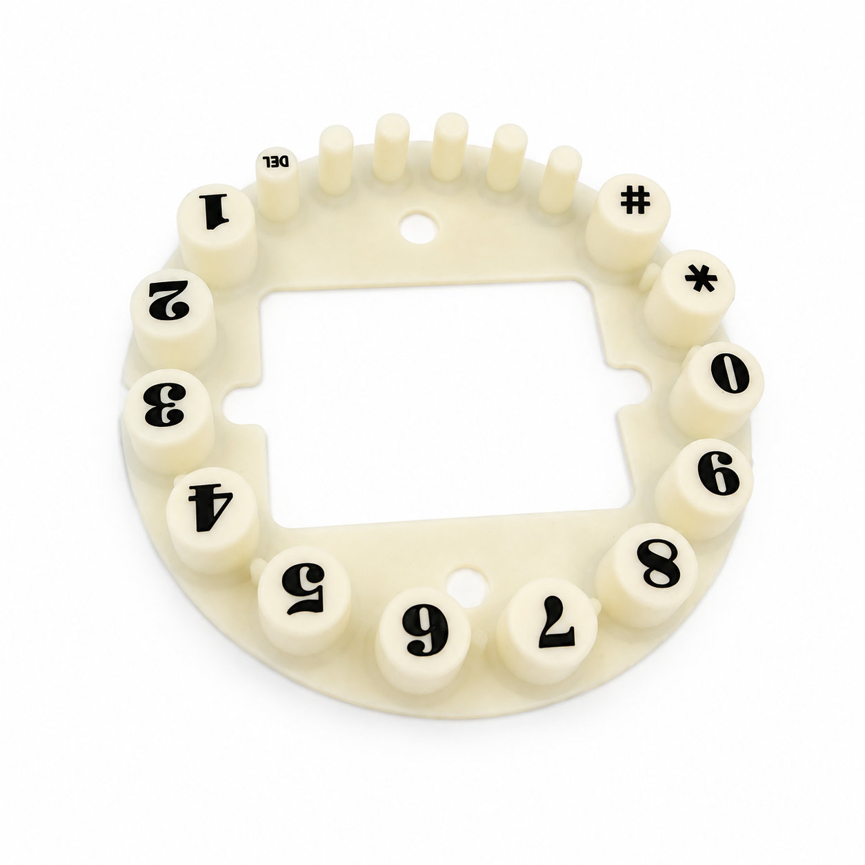 China manufacturers custom made carbon pill rubber silicone keypad