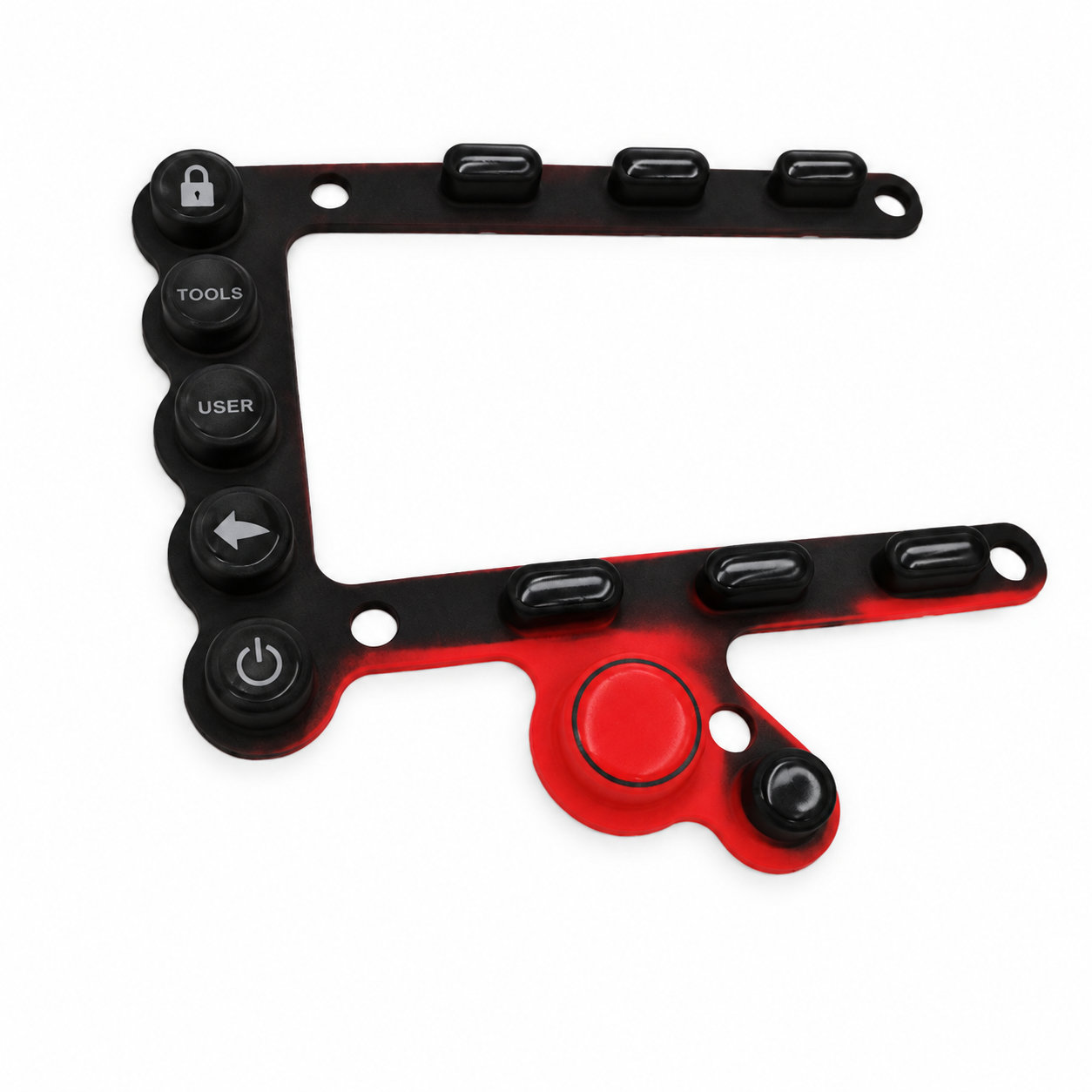 Factory custom molded silicone buttons silicone rubber keypads