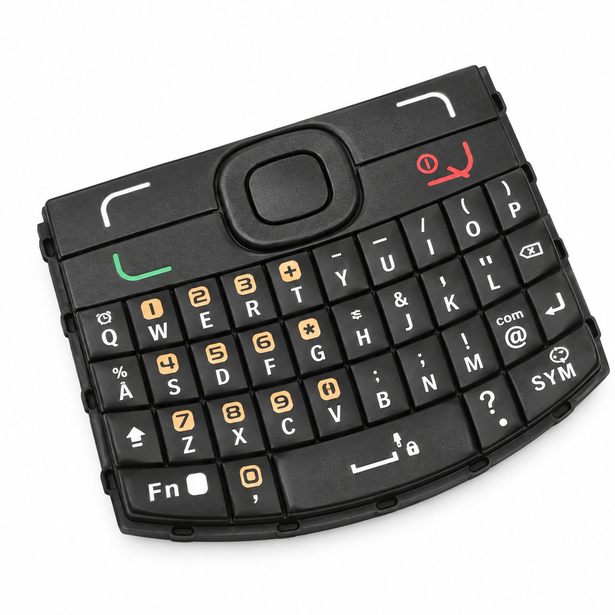 Custom molded soft silicone individual rubber keypad