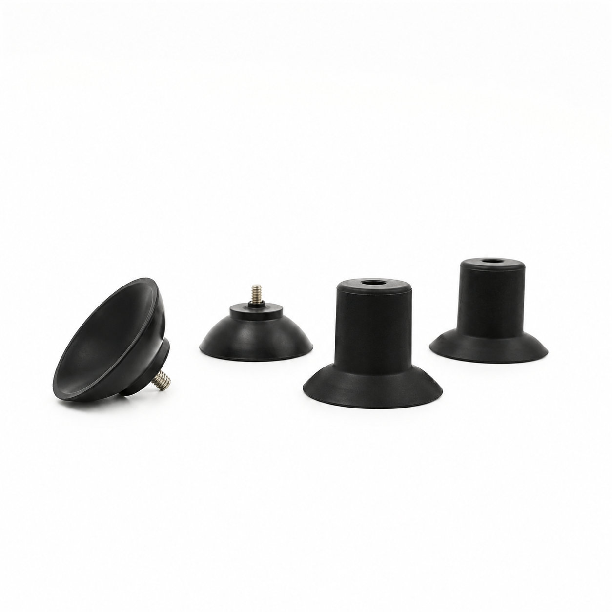 OEM custom vacuum silicone rubber suction cups for industrial use