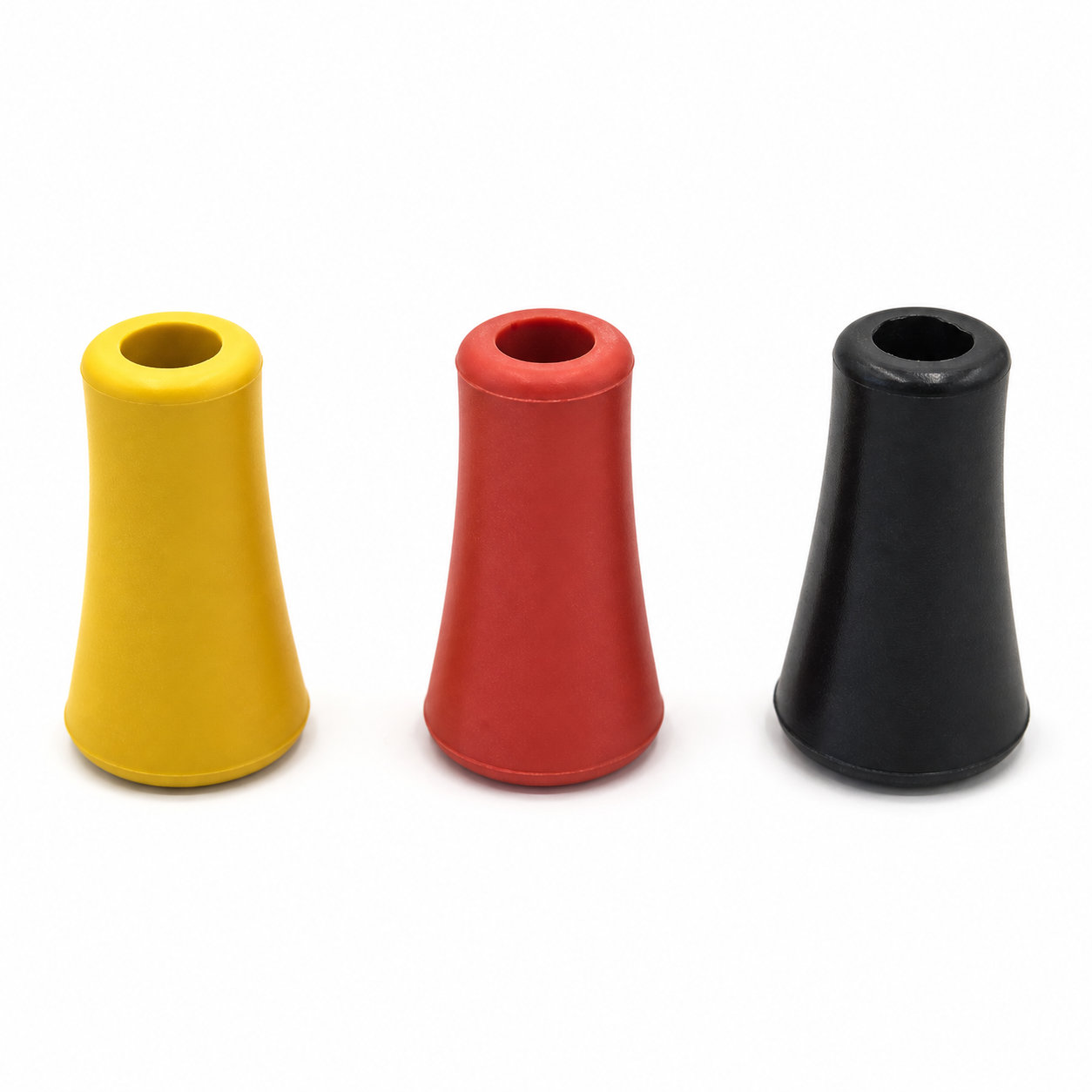 Custom Made Colorful Silicone Rubber End Caps Tips