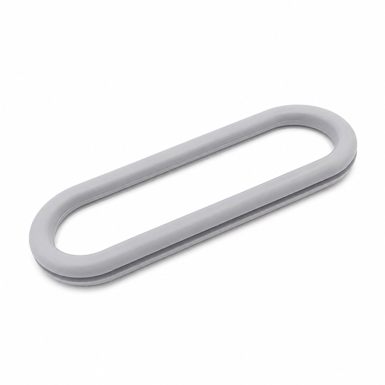 Custom made silicone rubber oblong grommets