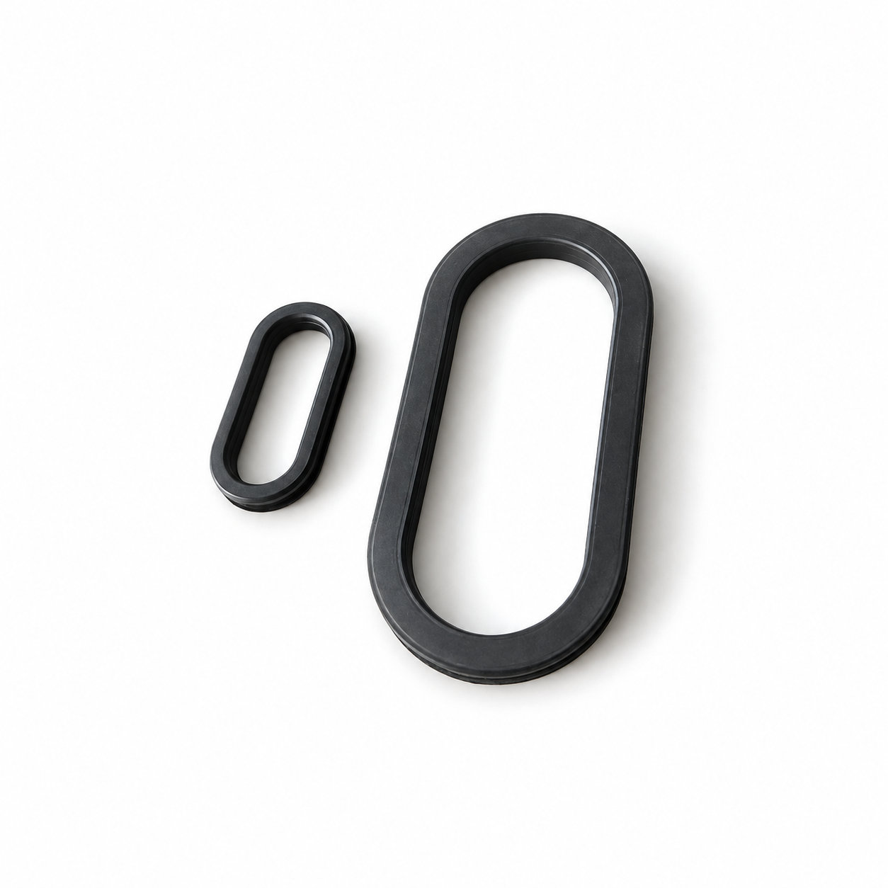 Molded silicone rubber parts/oval EPDM rubber grommets