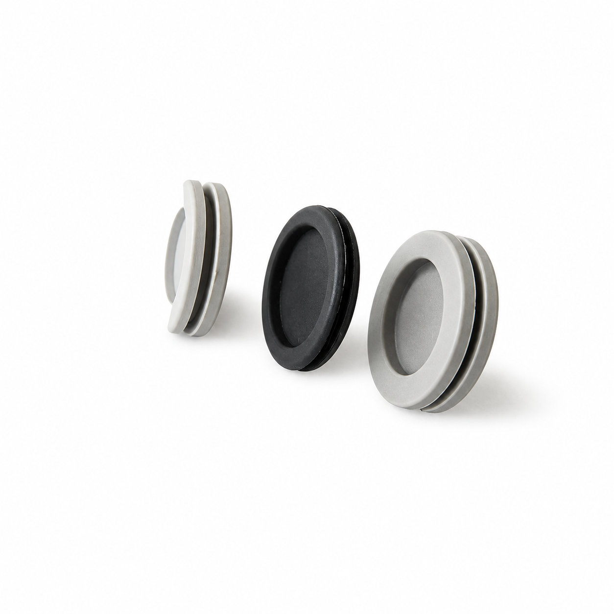 Automotive rubber parts/25 mm rubber flat grommets for wire