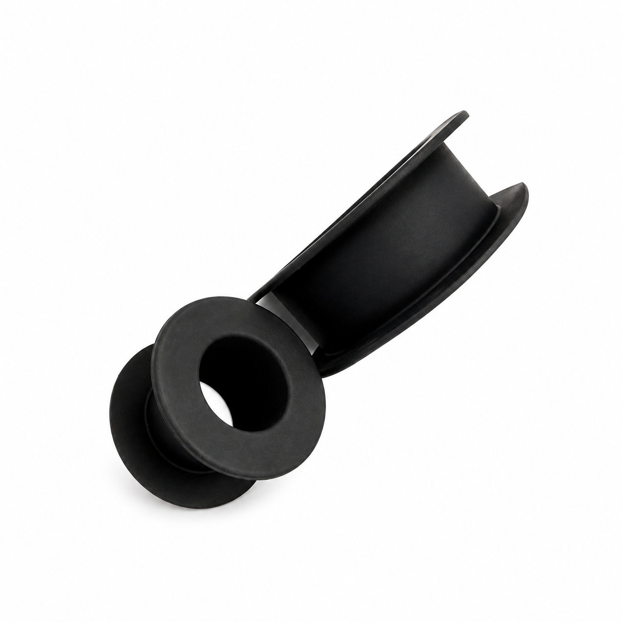 Custom automotive rubber flat grommets with grooves