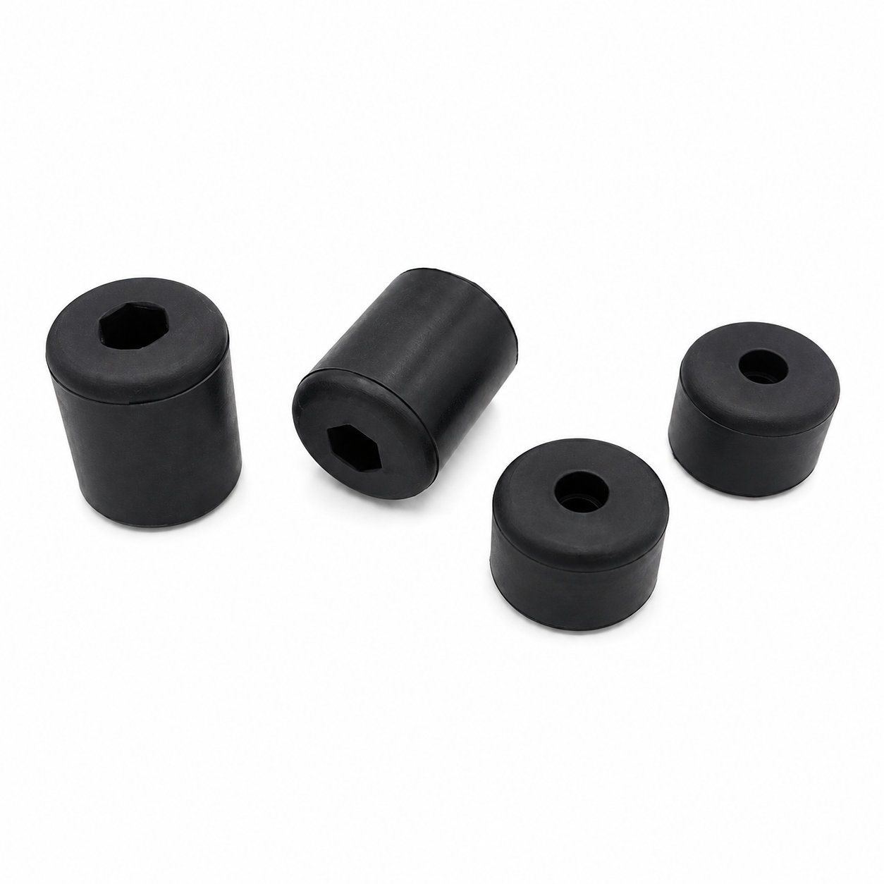 silicone rubber feet for chairs black rubber tips