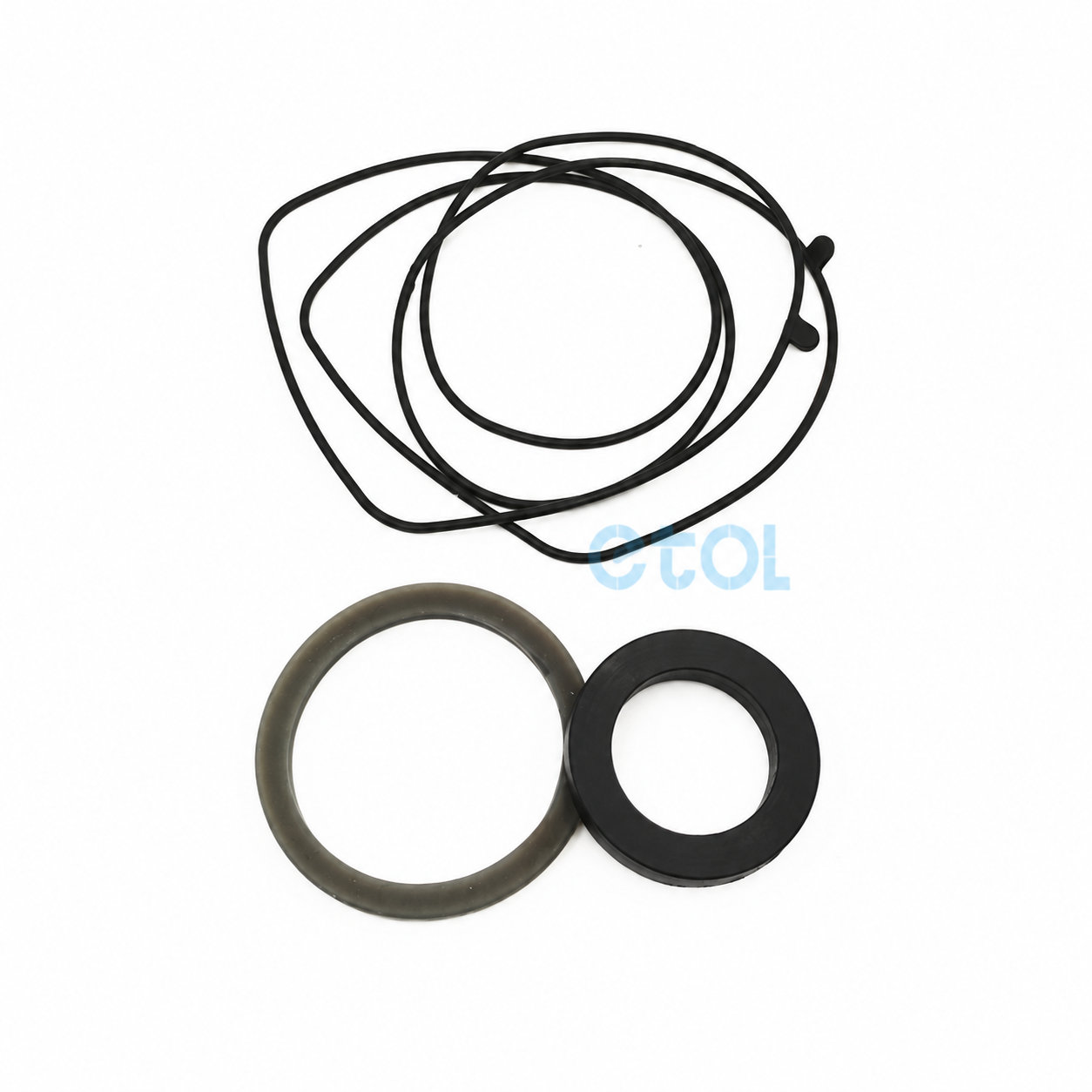 Factory supply hot sale rubber seal black o rings rubber washers
