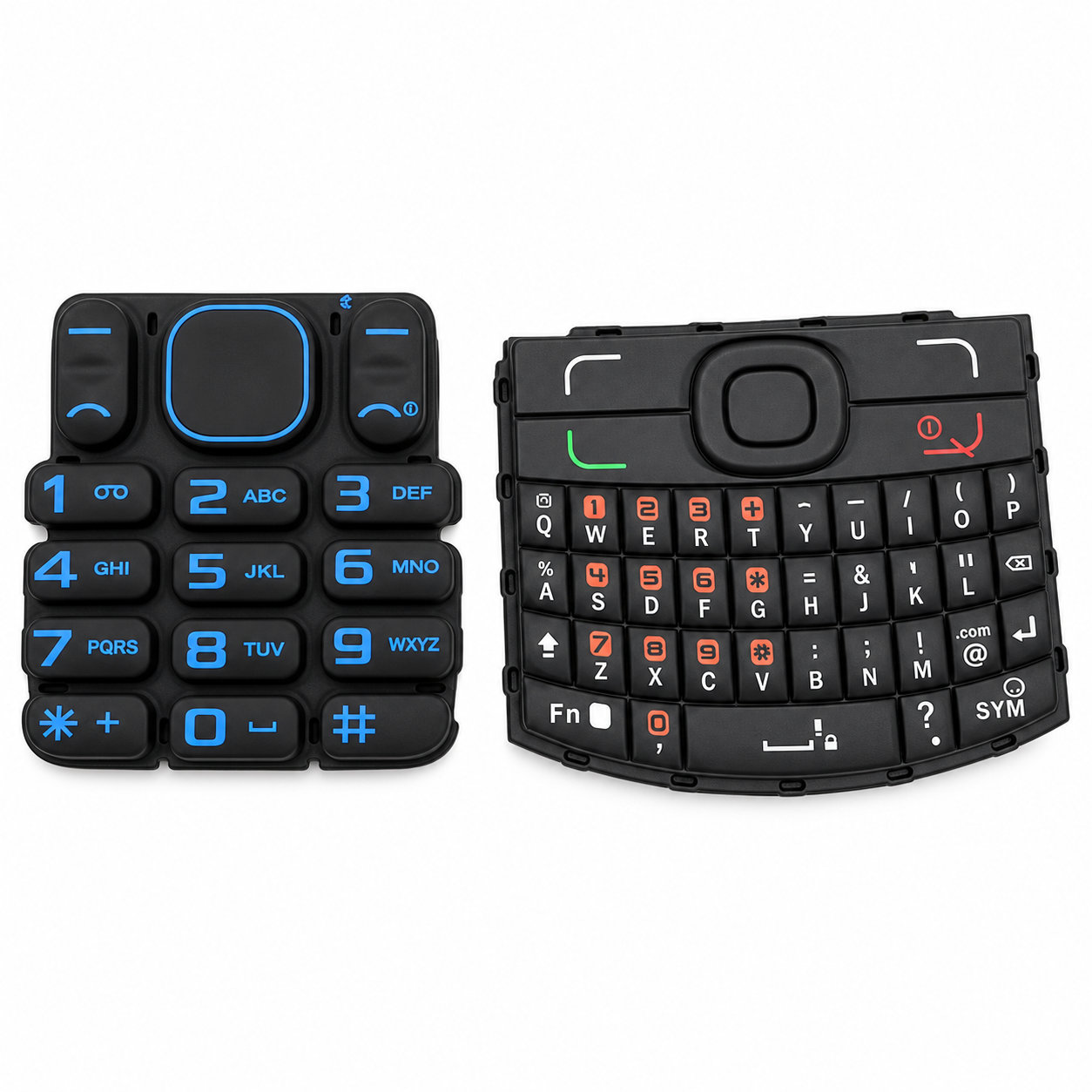 Custom conductive mobile phone silicone keypad