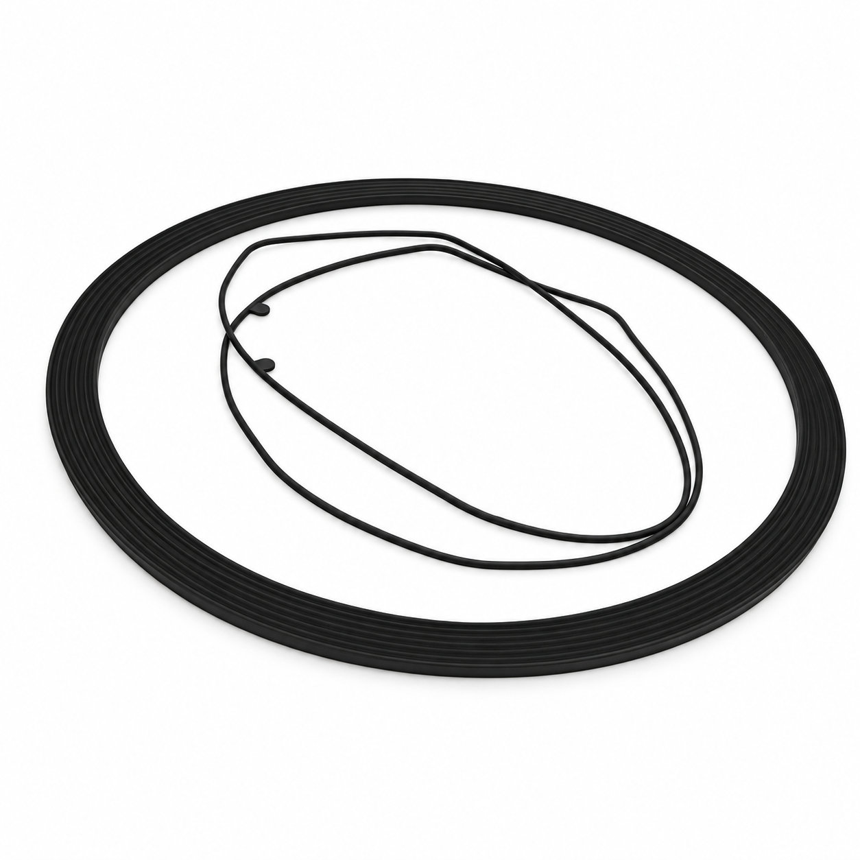 Heat-resistant waterproof elastic silicone rubber fire o ring
