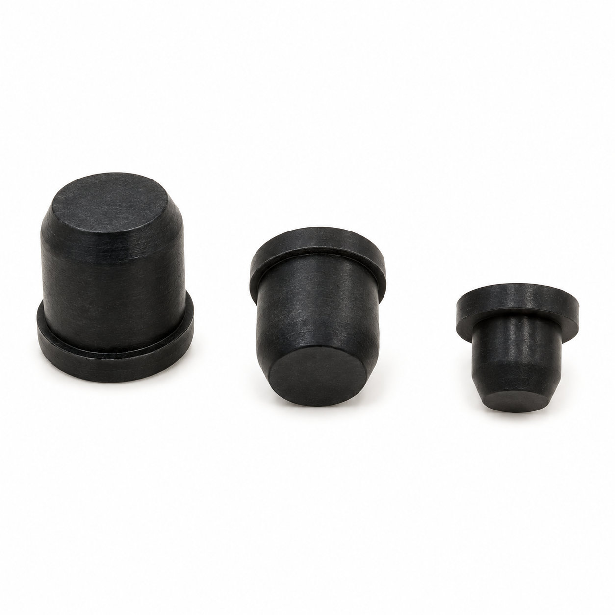 Custom heat-resistant EPDM silicone stoppers/solid plugs