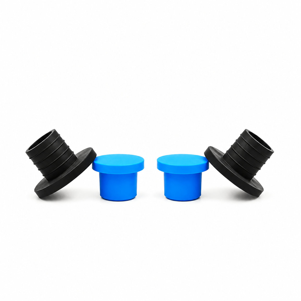 Dustproof silicone rubber stopper/rubber bottle solid plugs