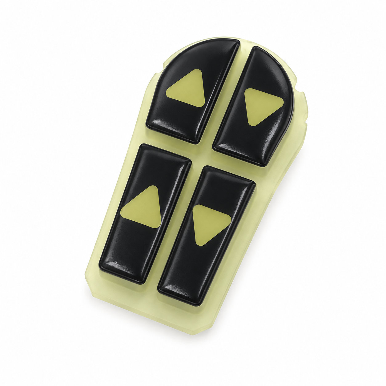 Custom made mechanical rubber keypad silicone push button