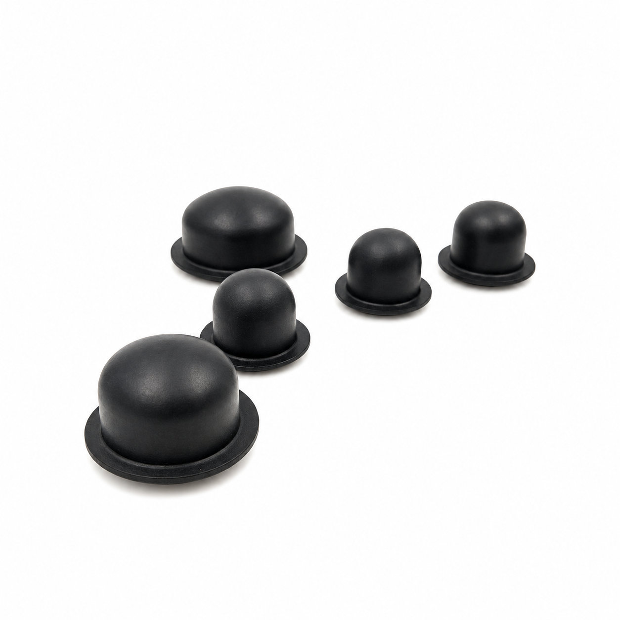 Custom oil-proof Buna-N rubber hole plugs with different sizes