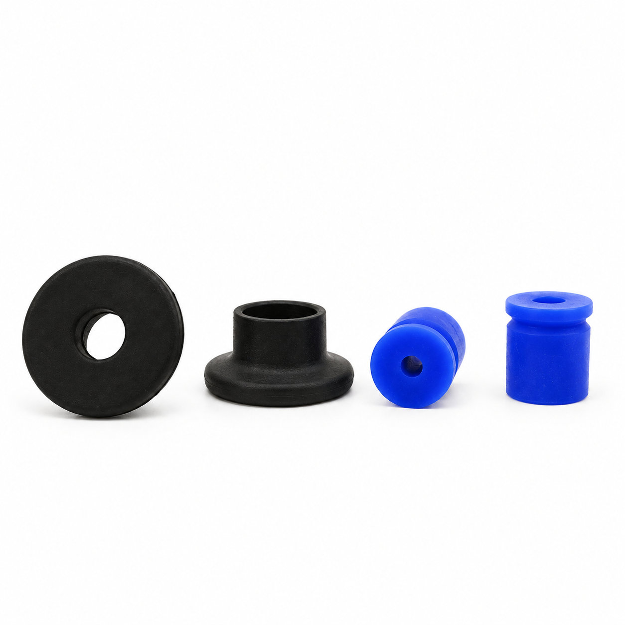 Custom injection plastic rubber silicone drain plugs stopper with hole