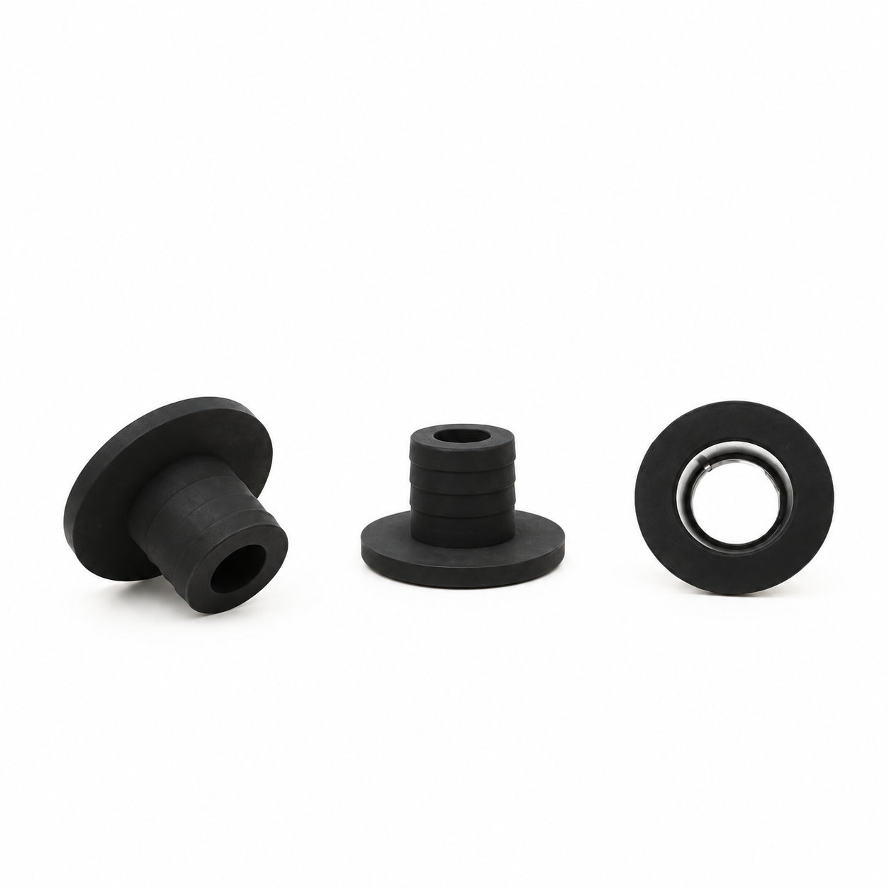 OEM waterproof small silicone rubber plastic plug with hole