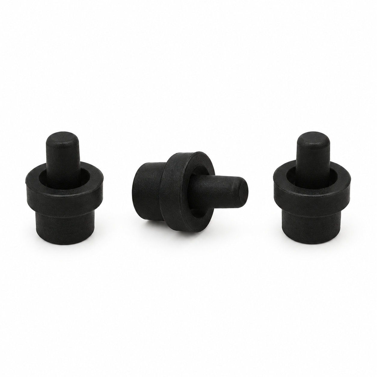 Custom molded mini NBR FKM silicone rubber body plugs