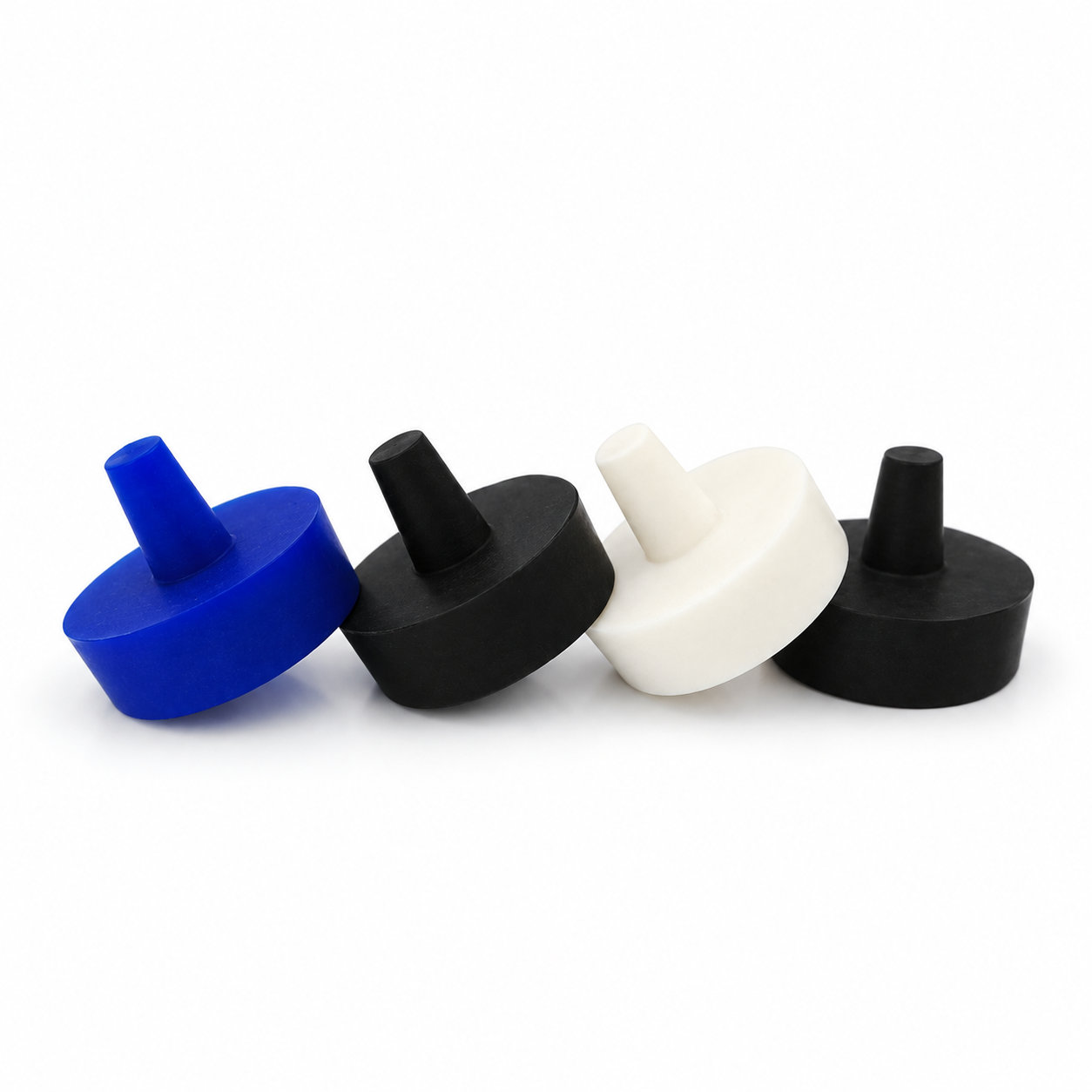 Heat resistant silicone stopper silicone tapered large rubber plugs