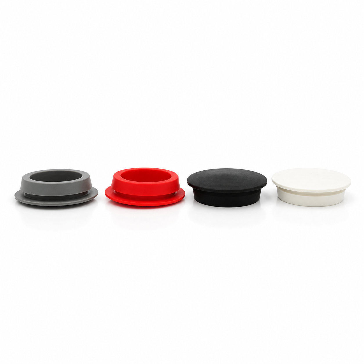 Custom solid conical butyl rubber vial stopper silicone plugs