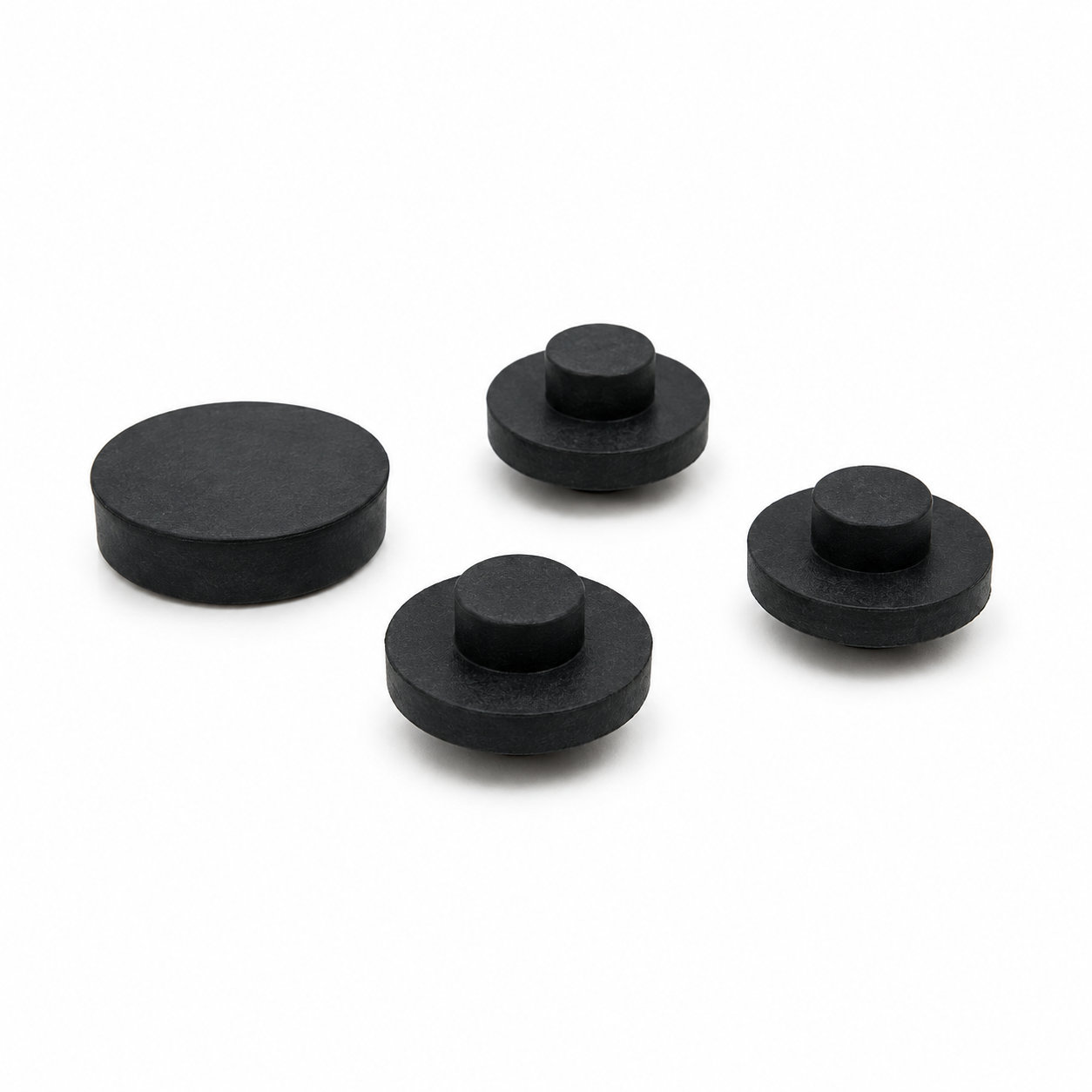 Custom neoprene rubber small plugs/caps for medical equipment