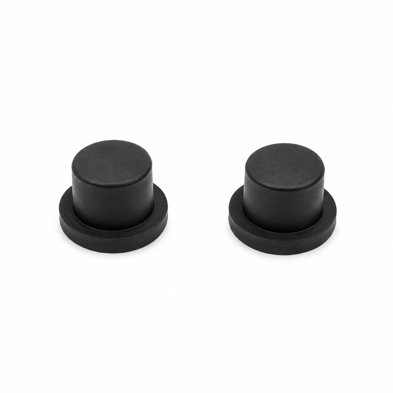 High-temperature-resistant rubber plugs/stoppers for industrial use