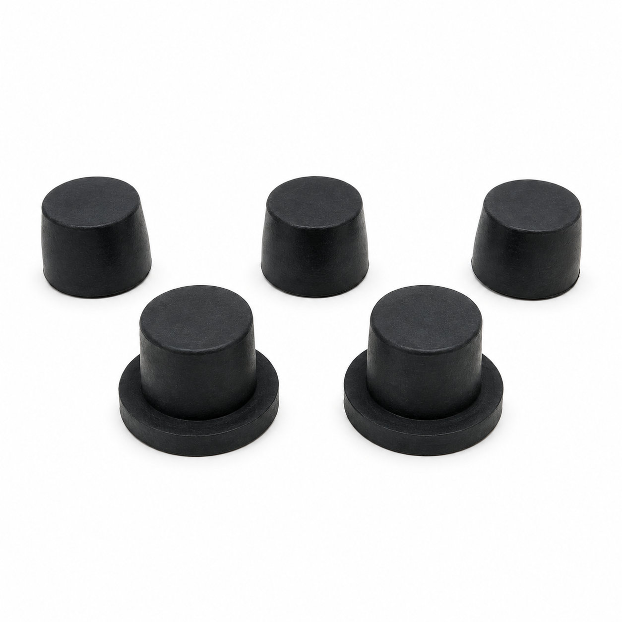 Heat resistant silicone rubber dust-proof stoppers/seal plugs