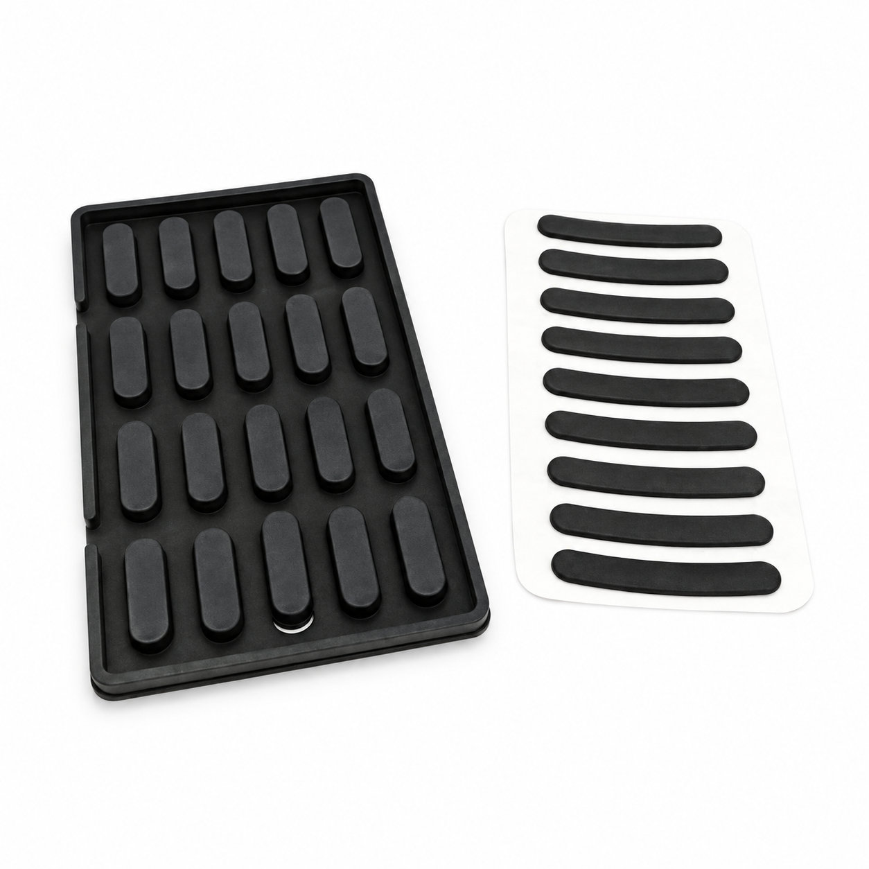 Protective adhesive rubber pads foam rubber bumper