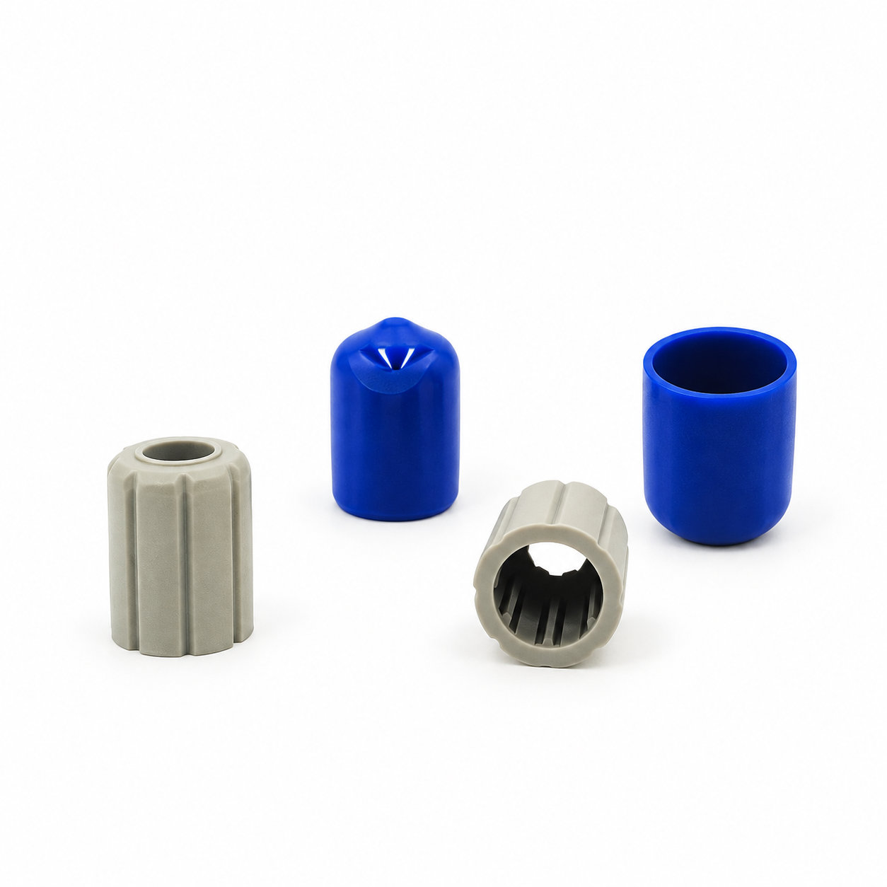 Custom molded rubber chair tips/rubber leg tips