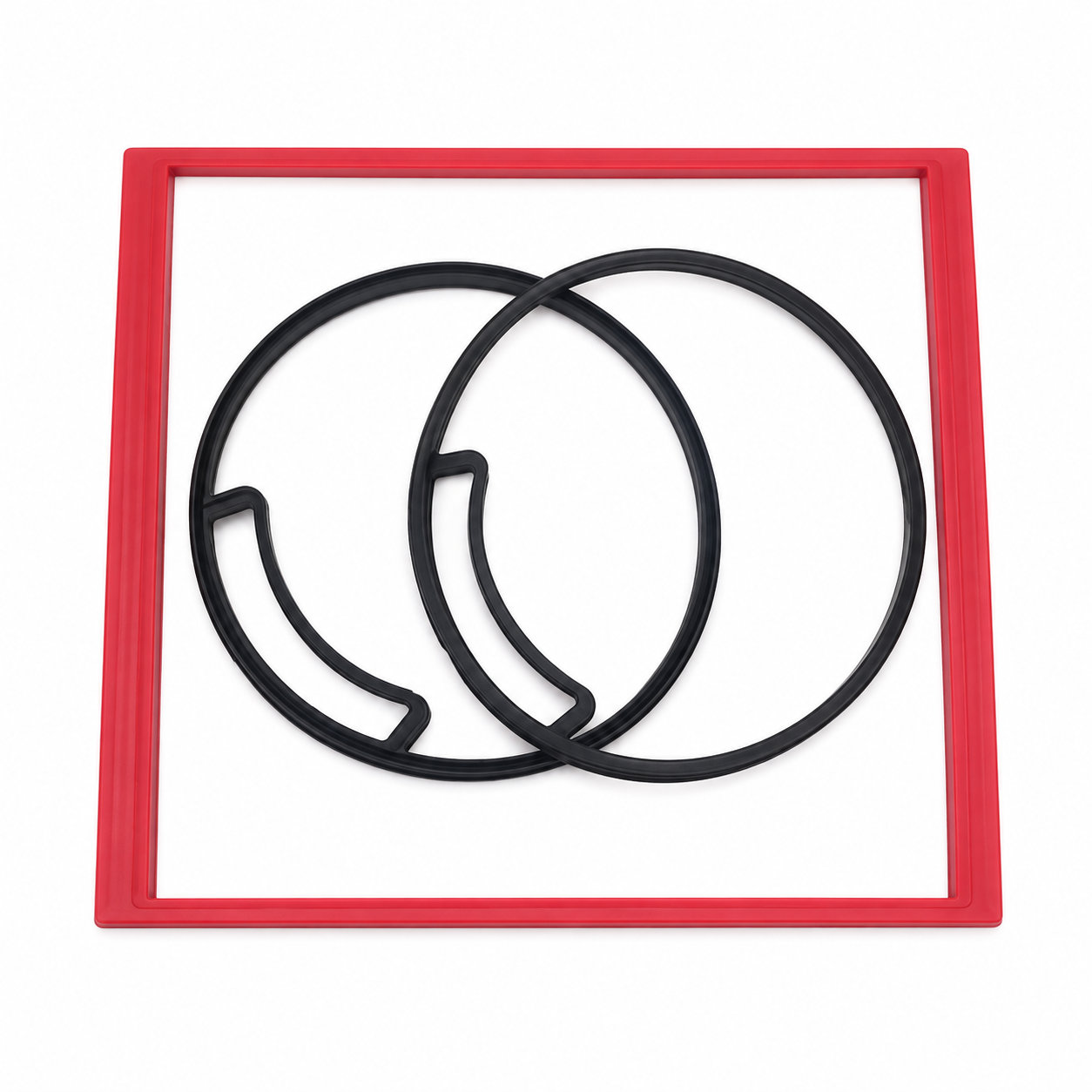 Silicone rubber seal gasket alkali-resistant rubber gaskets