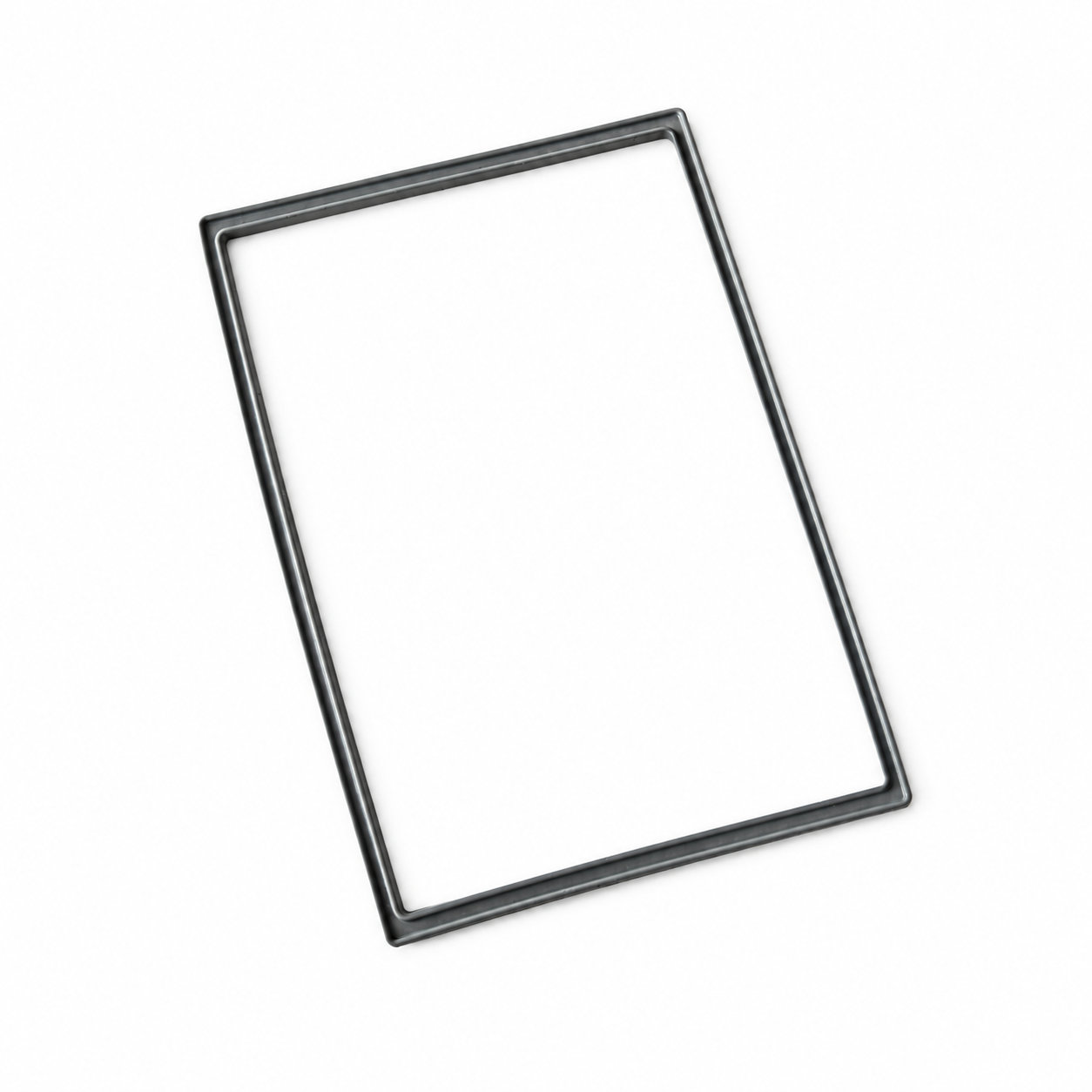Flexible FKM NBR rubber seal washers/square grey gasket