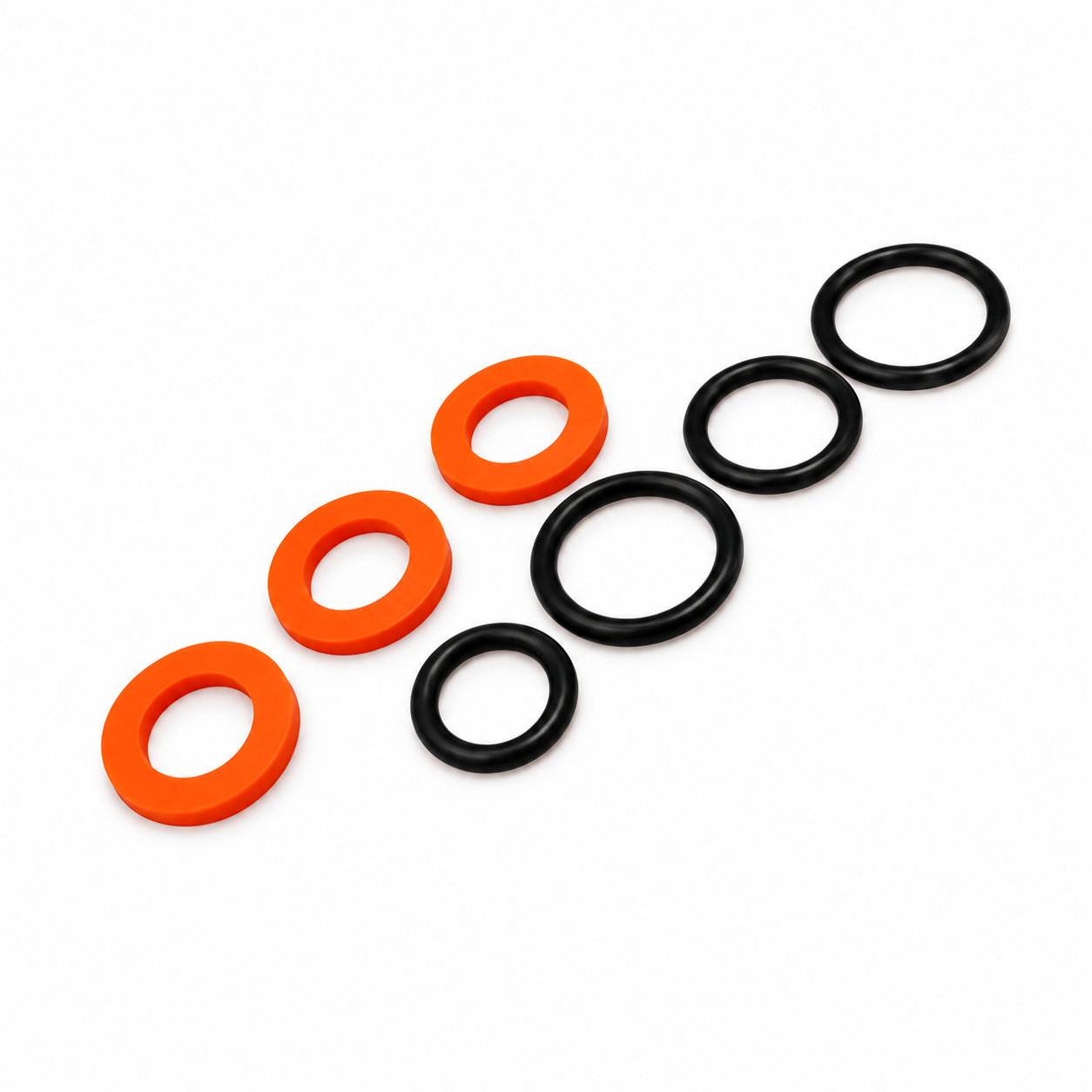 OEM Custom NBR rubber round washers/sealing O-rings
