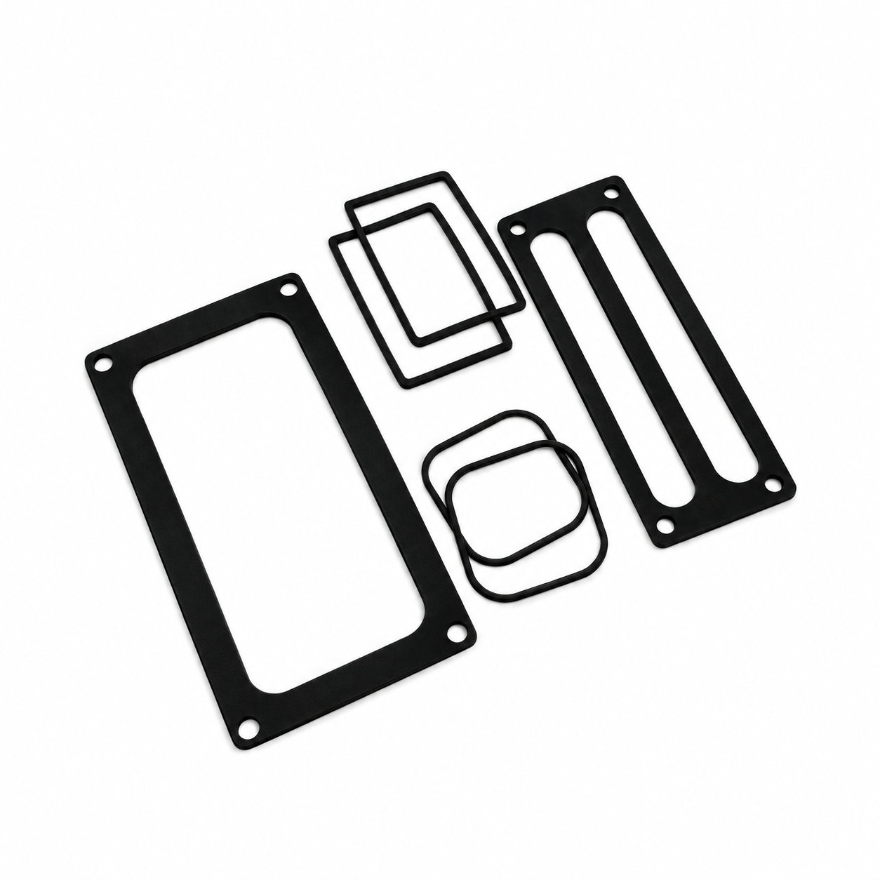 High quality heat-resistant black rubber thick gasket for sealing