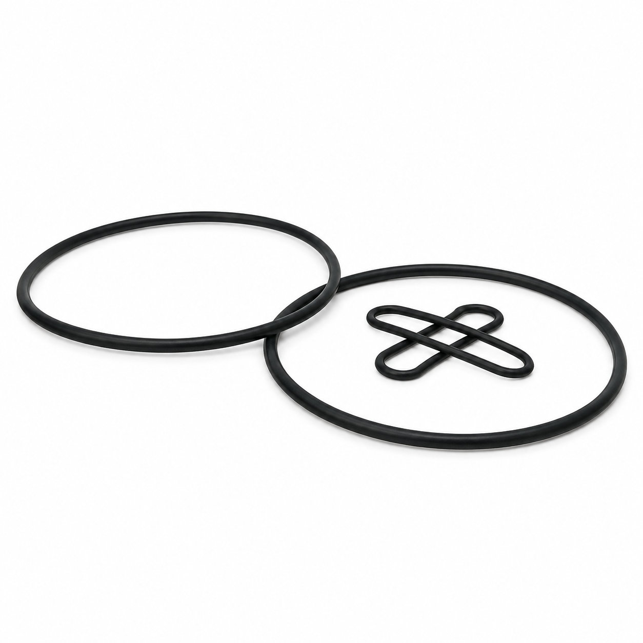 High quality oil-proof NBR black rubber round gasket for seal