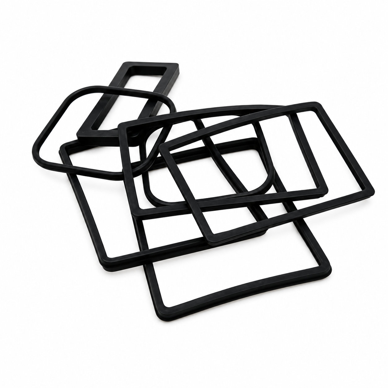 High quality oil-proof Buna-N rubber gasket/black silicone washer