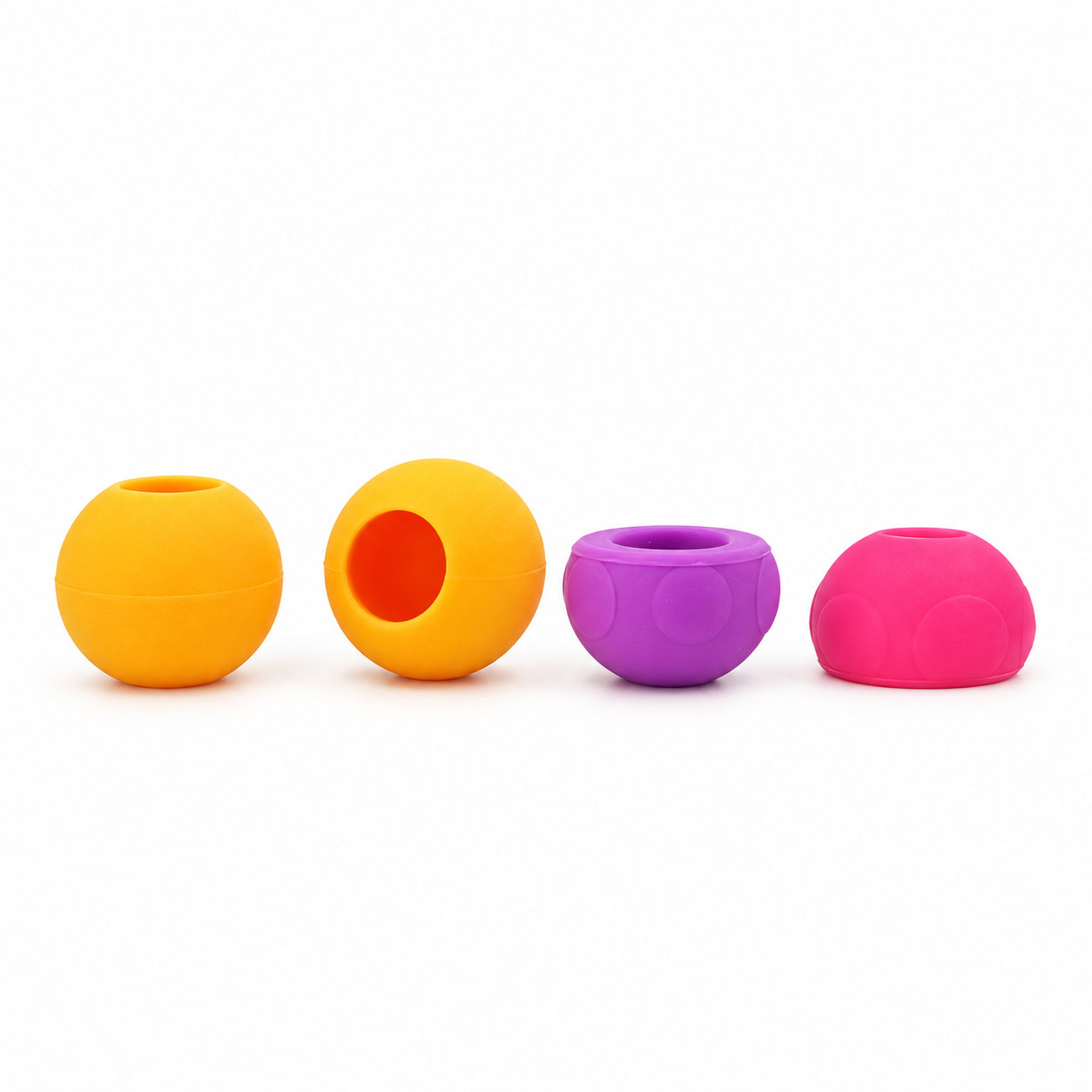 Various colors silicone rubber foot tips protectors