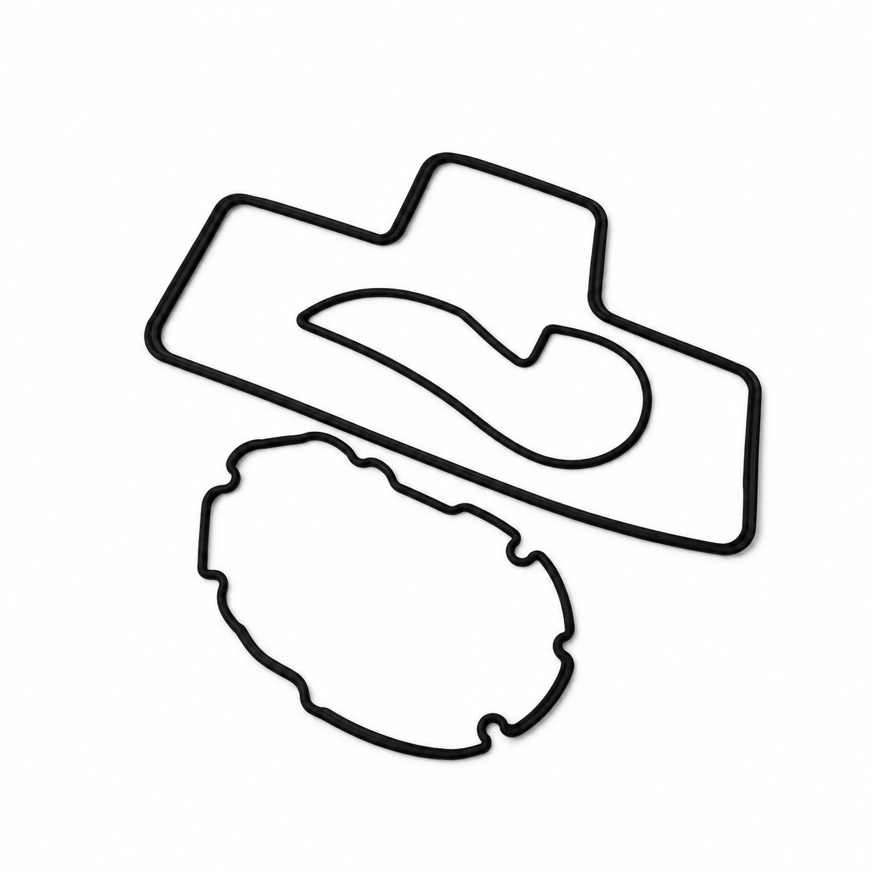 Industrial special shape water-proof silicone rubber seal gaskets