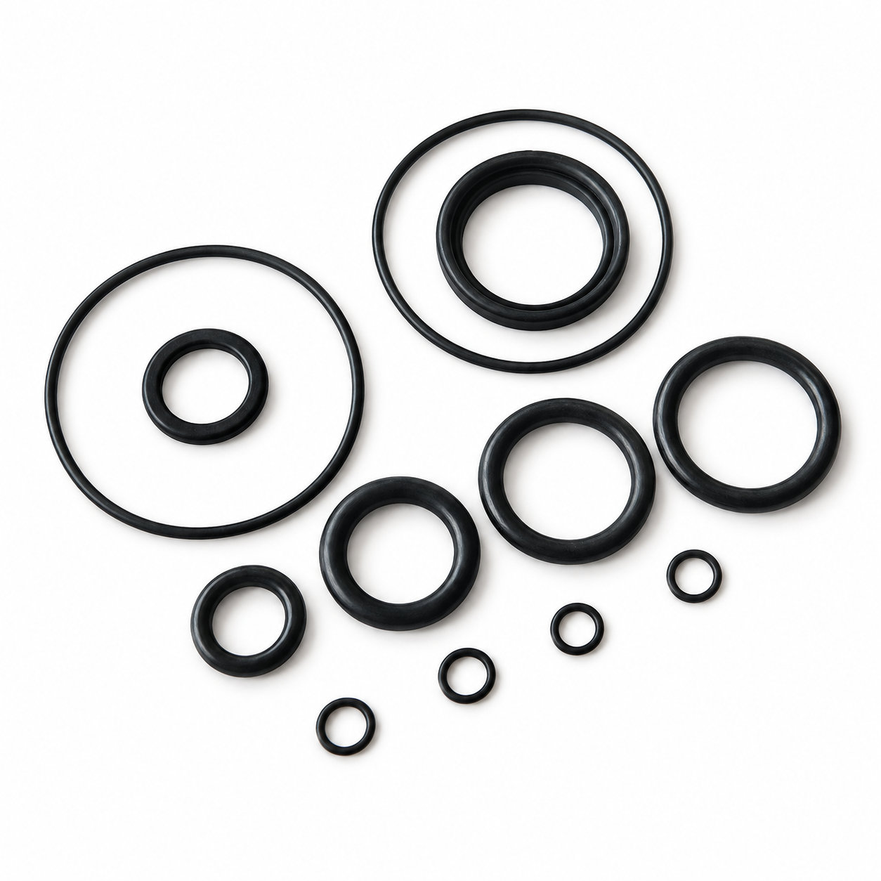 Industrial various water-proof silicone rubber round washer/rings