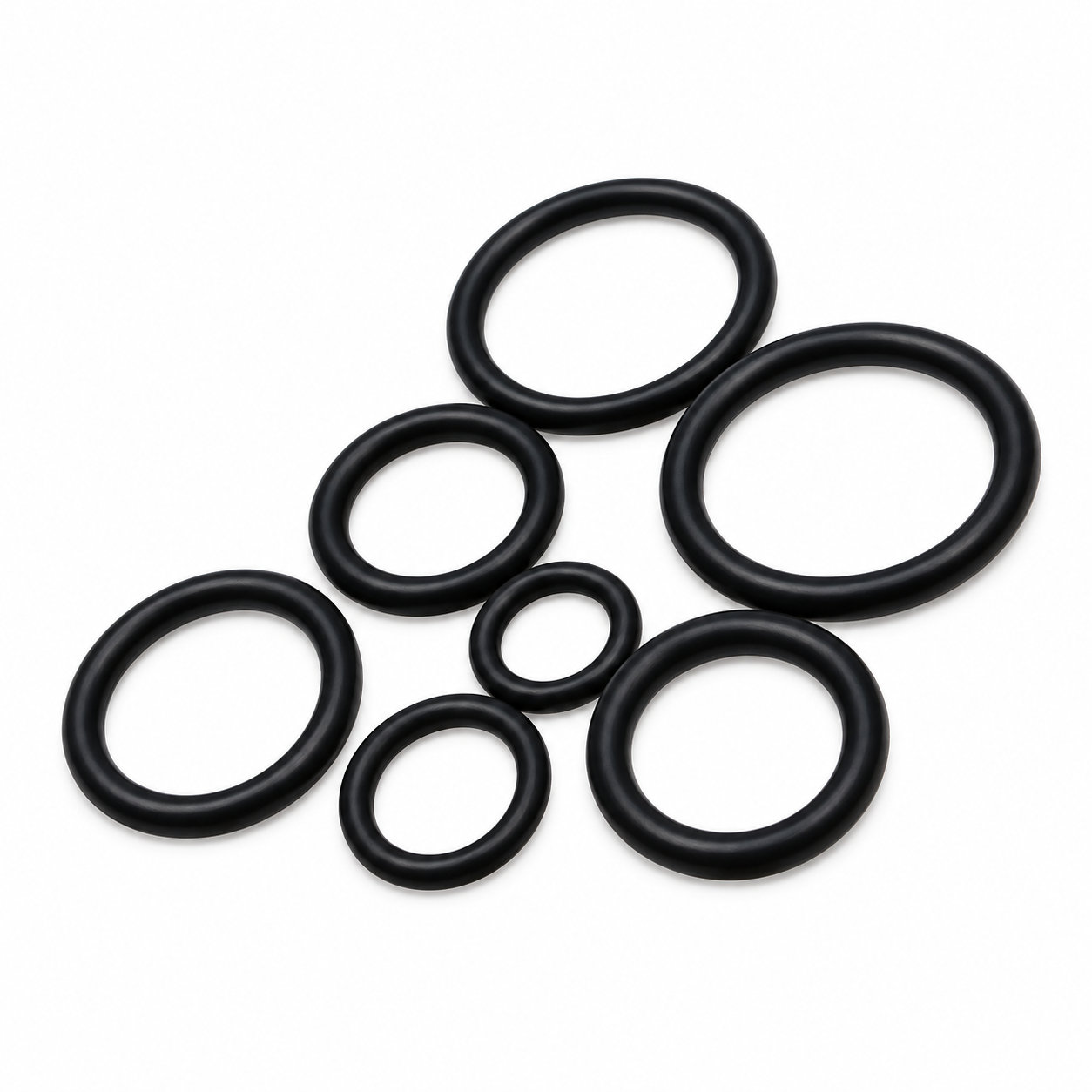Custom NBR rubber sealing O-ring/silicone washer for machine