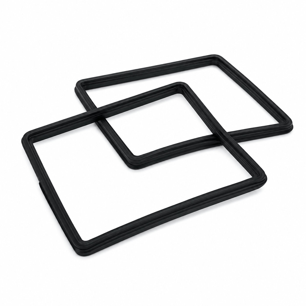 Molded square rubber insulative gaskets/rubber seal washer