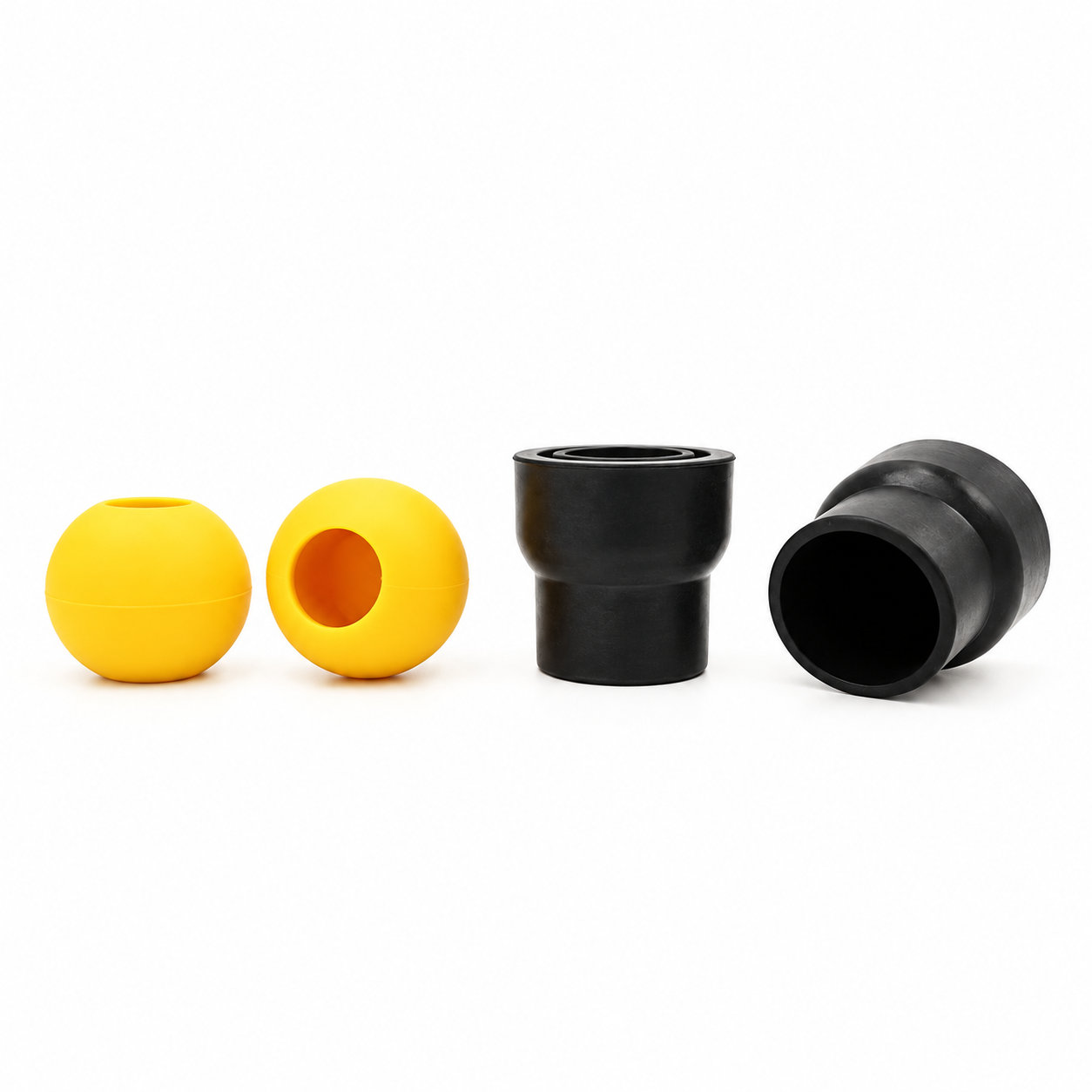 Custom made non slip rubber feet for chair with furniture