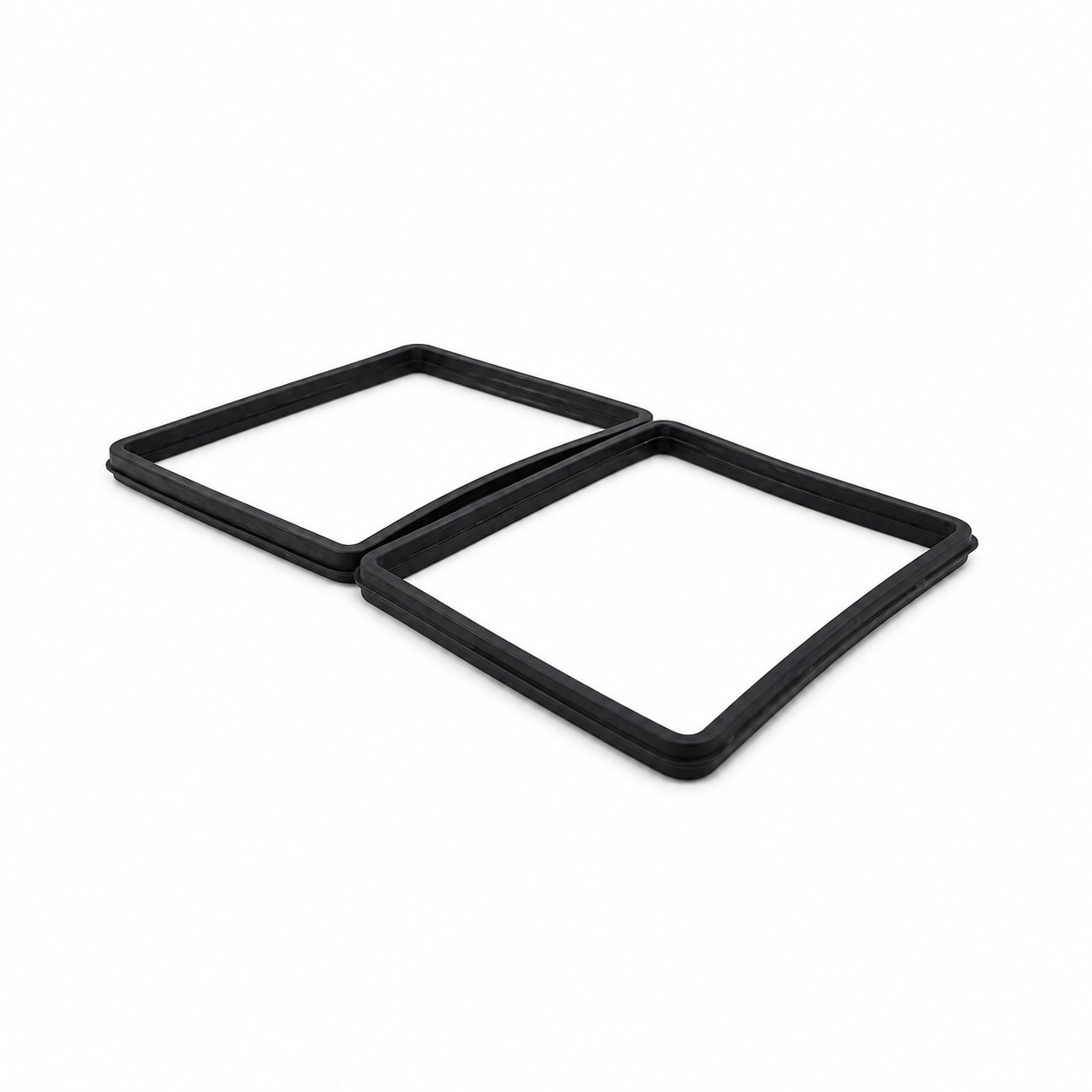 Compress molding square silicone rubber gasket/rubber seal