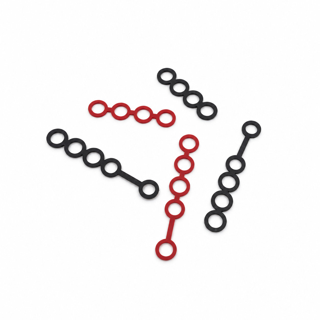 Different types rubber bands sealing silicone ring bands
