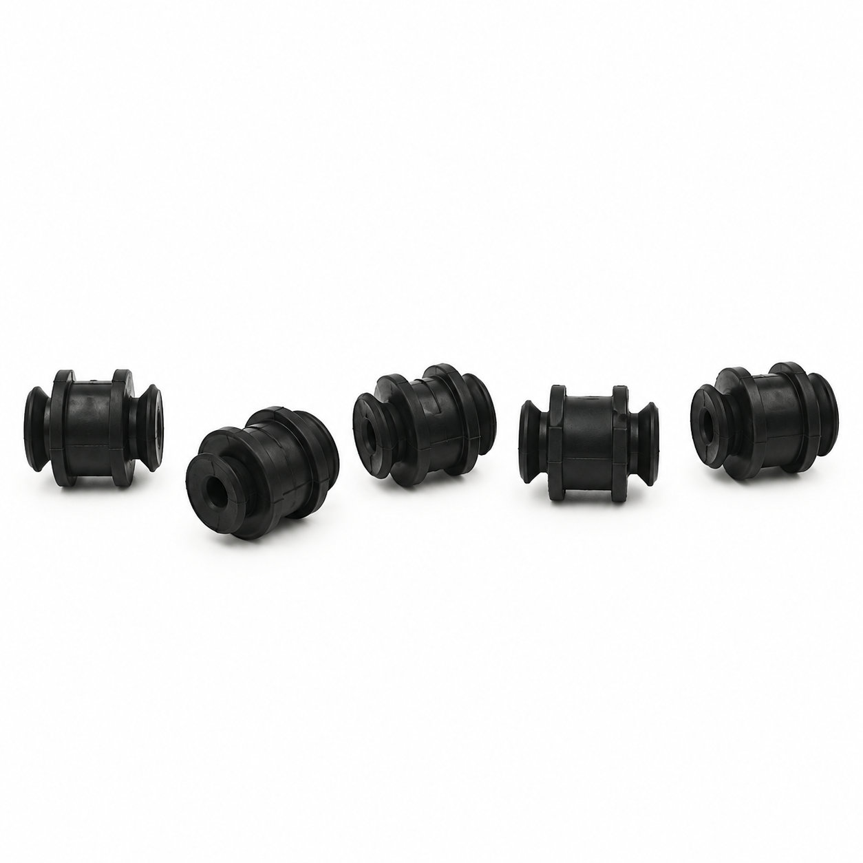 OEM molded fire resistant small silicone rubber cable grommets