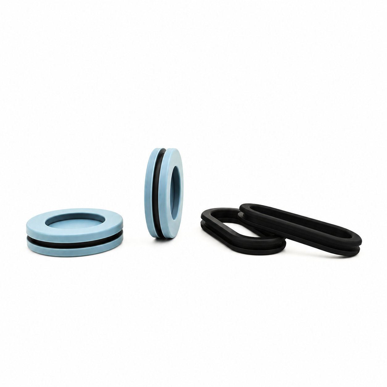 Waterproof oval rubber grommet rubber cable ceiling grommet