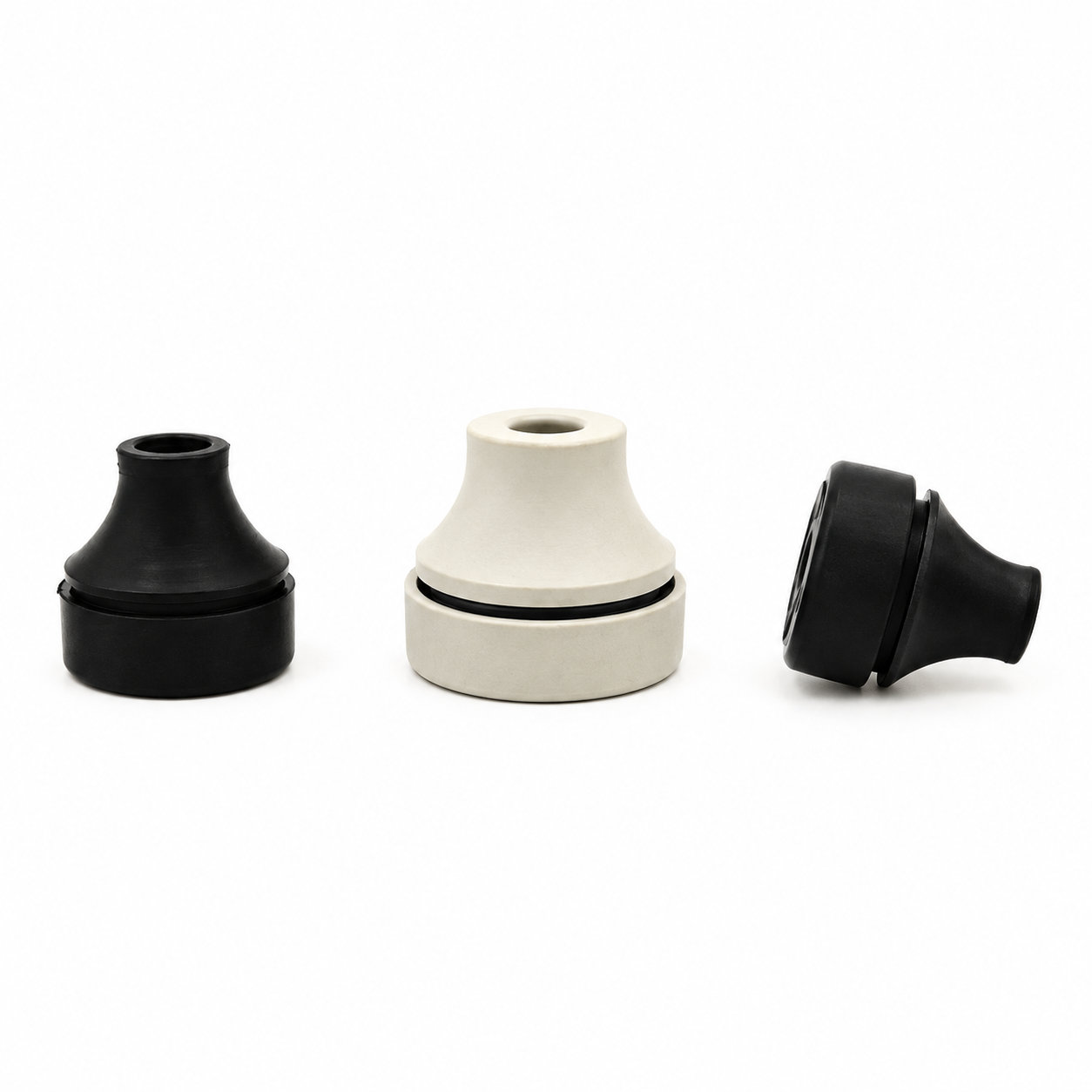 Custom closed blind large wire cable rubber grommets