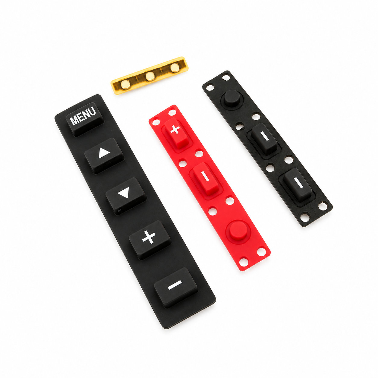 custom silicone membrane switch/rubber keypads for equipment