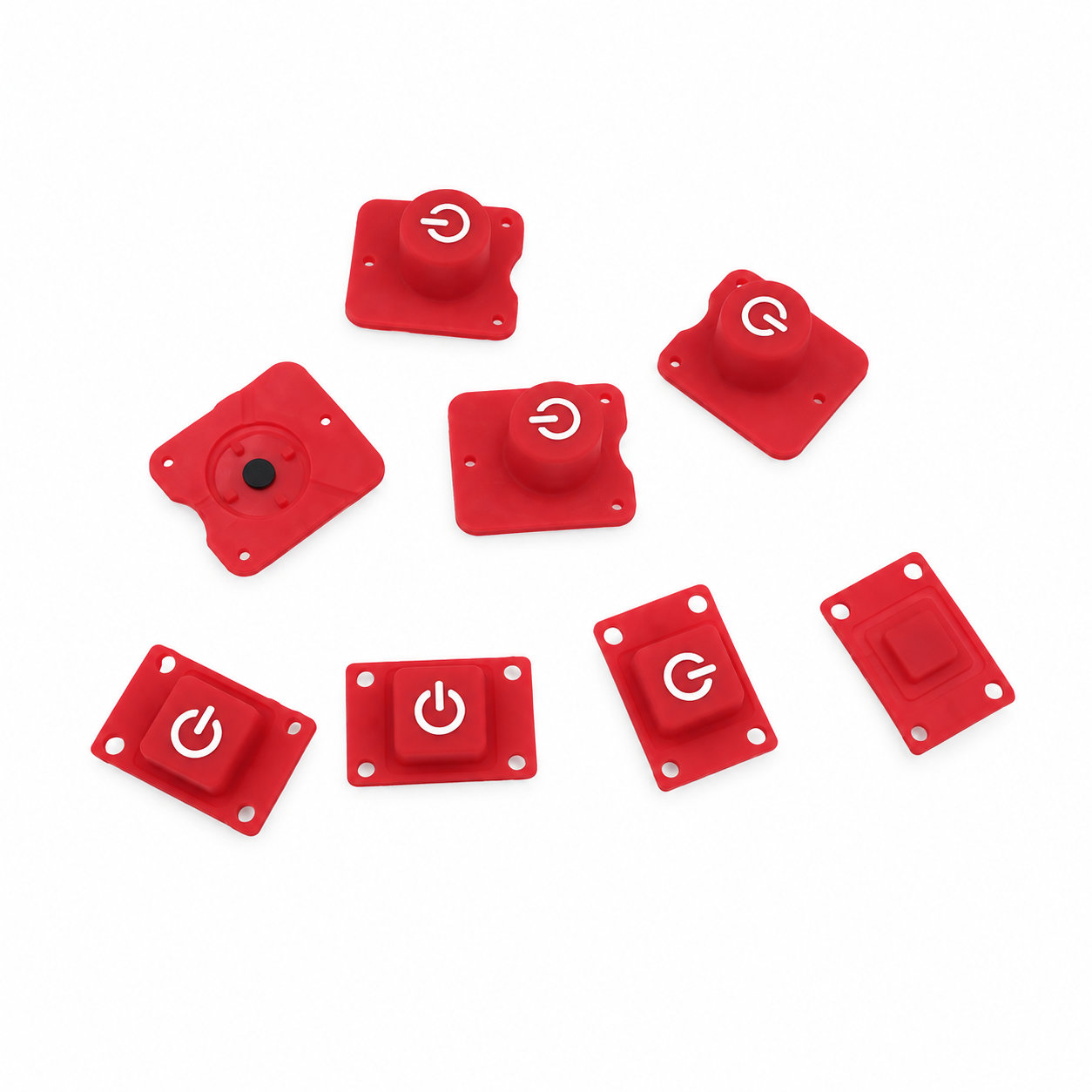 Silicone elastomer button custom silicone keypad manufacturer
