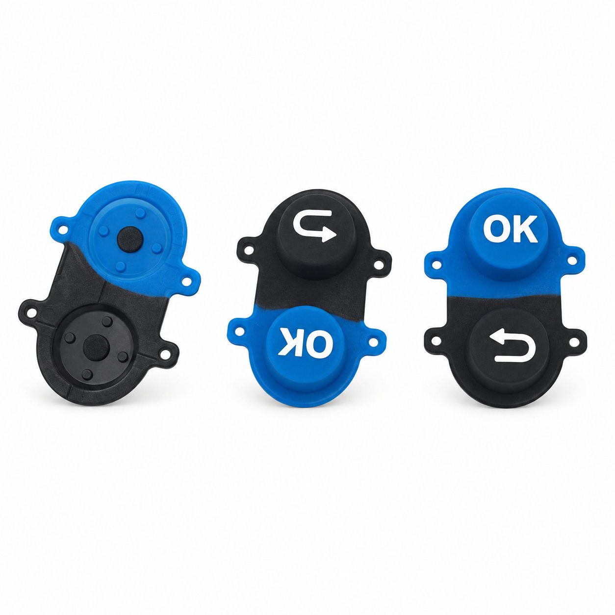 Custom silicone buttons electric rubber keypad