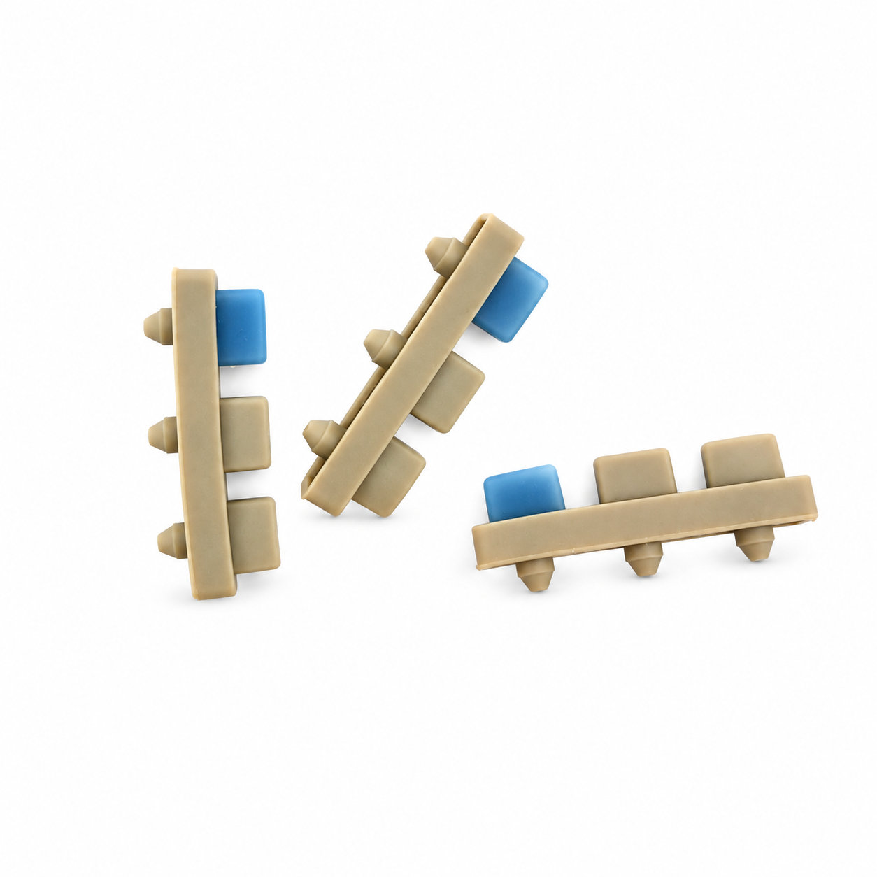 High quality silicone keypads/colored rubber push buttons