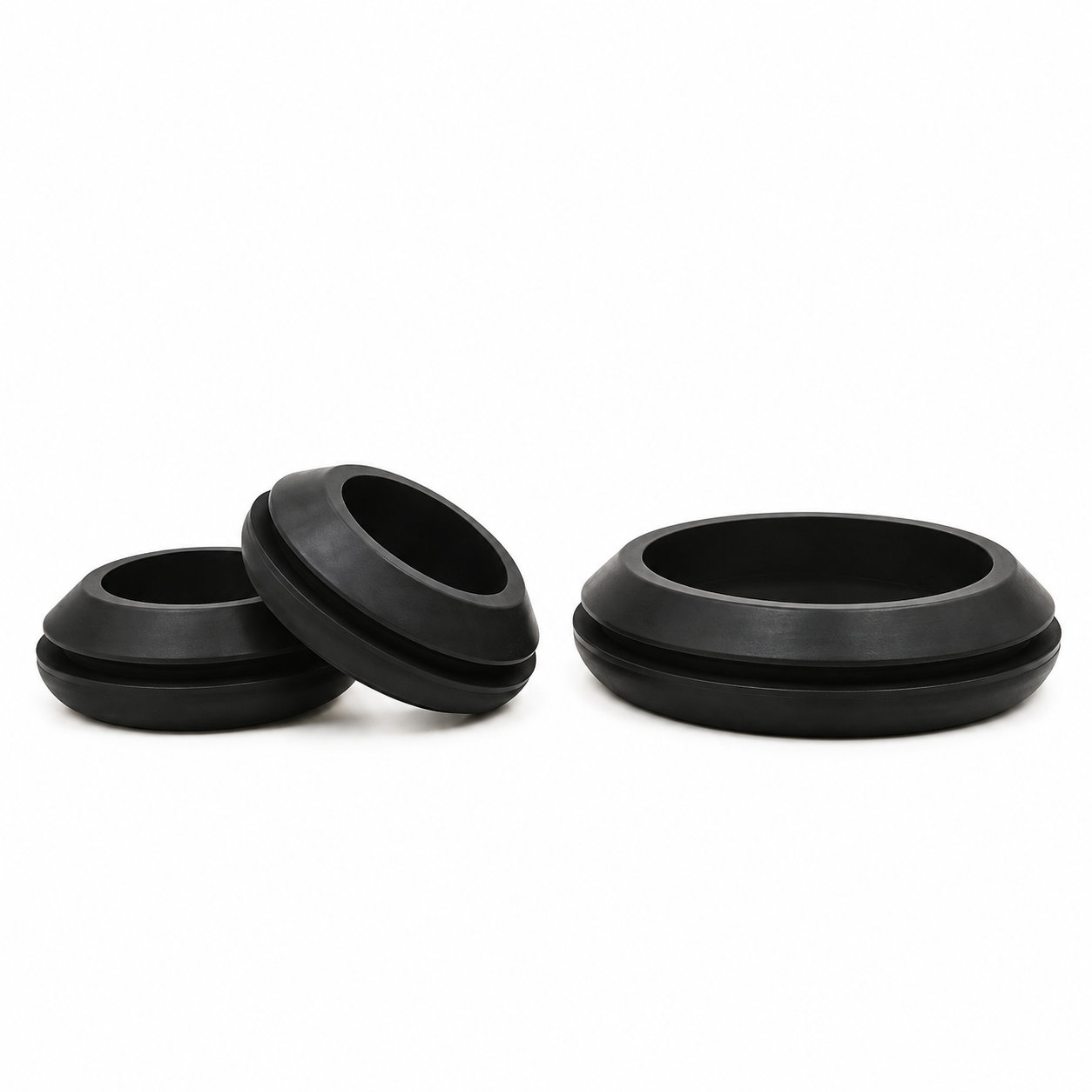Closed blind blanking hole silicone rubber grommet