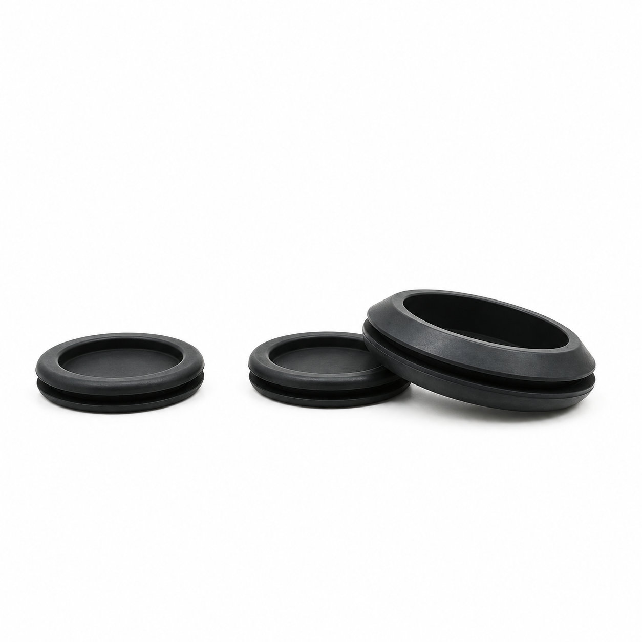 Custom molded blanking hole closed blind rubber grommet